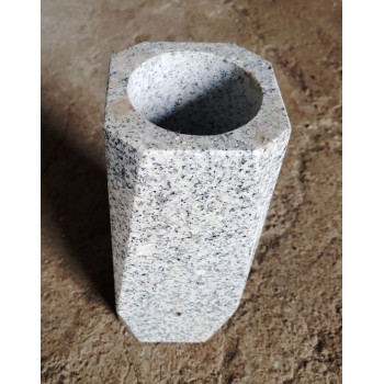 Ghiveci de granit - gri deschis 001